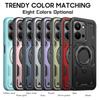 For Xiaomi Poco C85 4G Redmi 15C 6.9 inches Case Armor Shockproof 360° Rotating Magnetic Holder TPU Frame Plastic Phone Cover