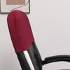 Solid Color Office Chair Backrest Cover Protective Cover Backrest Slipcover  Office Chair