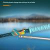 Capa de Silicone Antiderrapante para Cabo de Vara de Pesca com Enrolamento Automático e Fita Absorvente de Suor