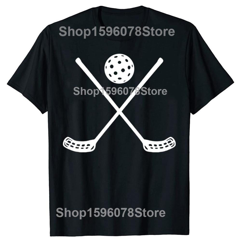 Funny Play Floorball Graphic Tshirts Men Womens Fashion Casual Tshirt 100 Cotton Loose Oversized T Shirt Summer