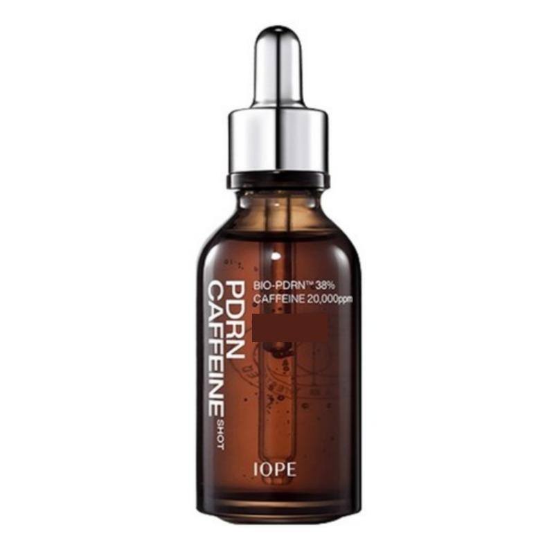 [IOPE] PDRN Caffeine Shot Ampoule 50mL – Firming & Glow Boosting Serum 1PCS
