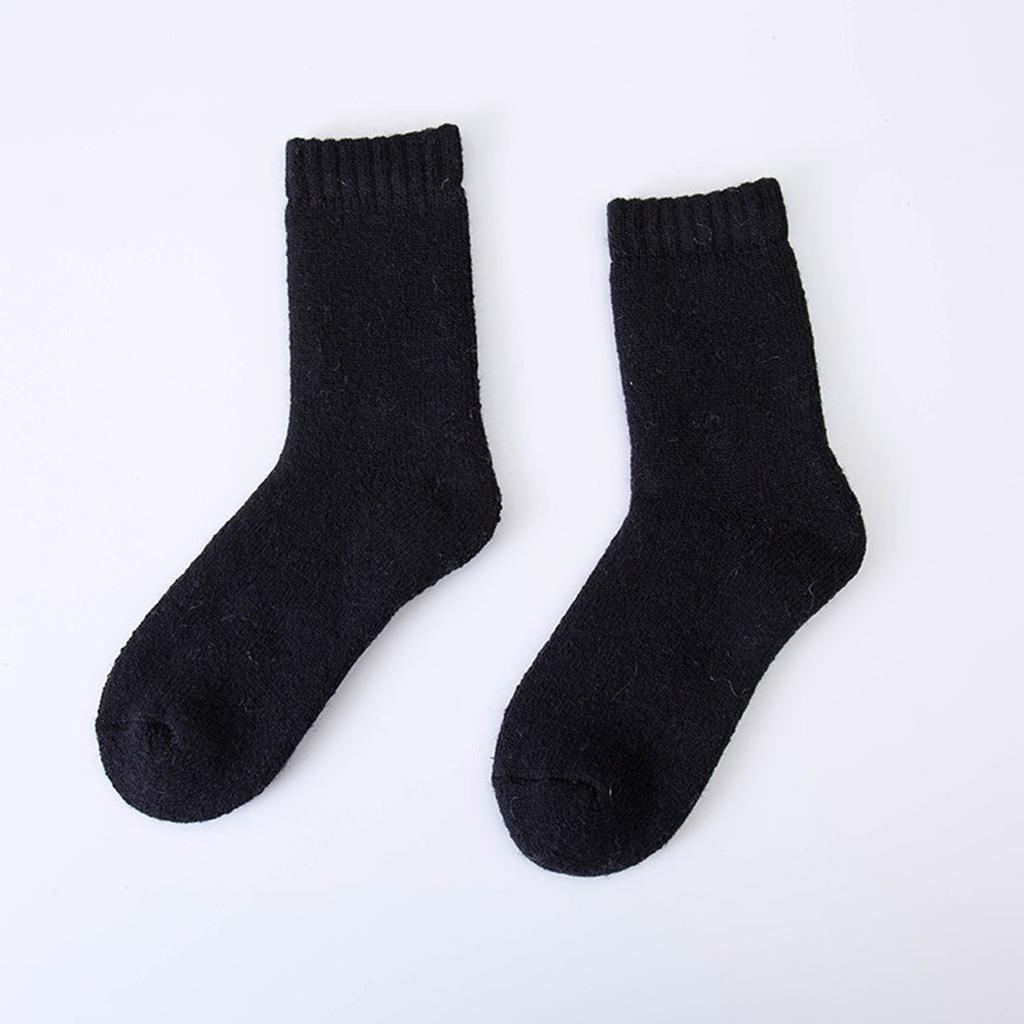 1 Packung Damen-Wollsocken, Stiefelsocken für Damen, warme Wintersocken, dicke, gestrickte, gemütliche Socken
