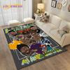 Tapis de rappeur étoile de musique Hip Hop, pour salon, chambre à coucher, chevet décoratif, paillasson de cuisine, salle de bains, tapis de sol antidérapant, cadeau
