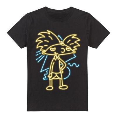Hey Arnold! Mens Neon T-Shirt