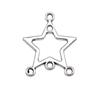 Chinese Pavilion Charm Connectors Character Animal Ethnic Style Findings For DIY Jewelry
