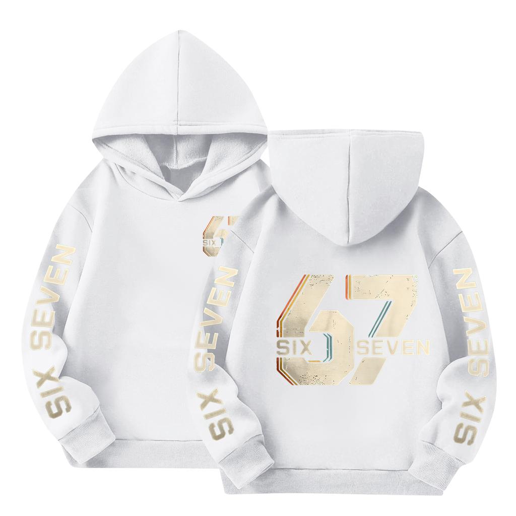 Sudadera de Manga Larga con Capucha Estampada para Niño Sudadera Casual Deportiva Cómoda
