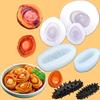 3D Simulate Abalone/Sea Cucumber Fondant Silicone Mold Jelly Chocolate Mould Diy Clay Candle Molds Cake Decorating Tool Bakeware