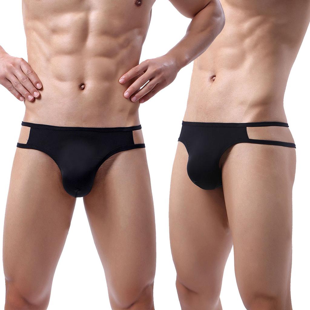 Mens Sexy Underwear Thong Underpants Soft Briefs Panties