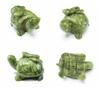 Hand-Carved Natural Serpentine Stone Basalt Bug (Sekigai Basalt Bug) - Traveler's Amulet, Lucky Charm, Feng Shui Item (Hand-Carved Basalt Bug)