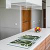 2x GLASS PROTECTIVE PLATE FOR STOVE 40x52 LEAF