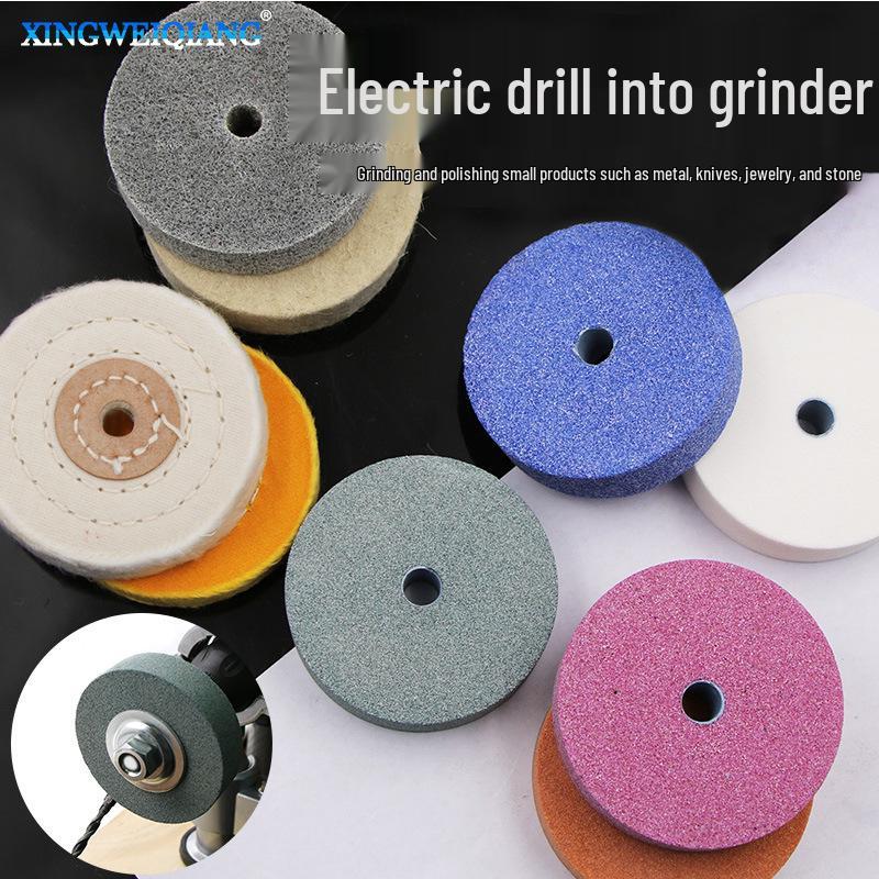 Electric Drill To Angle Grinder Conversion Head for Metal Grinding, Polishing, Knife Sharpening, and Edge Grinding