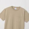 Champion Short Sleeve Crew Short Sleeve Pocket Sand Men's T-Shirt, Neck, 100% Cotton, USA, T-Shirt, Basic, Beige, C3-X357