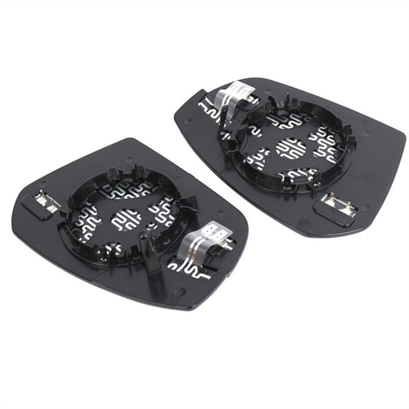Heated Rear View Mirror Glass Lens 2PCS Set Left+ Right For Ford Escape 2017-2018 GJ5Z17K707A GJ5Z17K707G