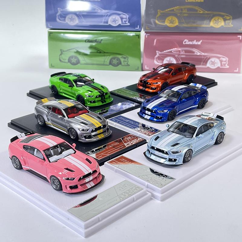 Liberty 1/64 Mustang GT Clinched Alloy Car Diecasts & Toy Vehicles Car Model Miniature Scale Model Car For Children
