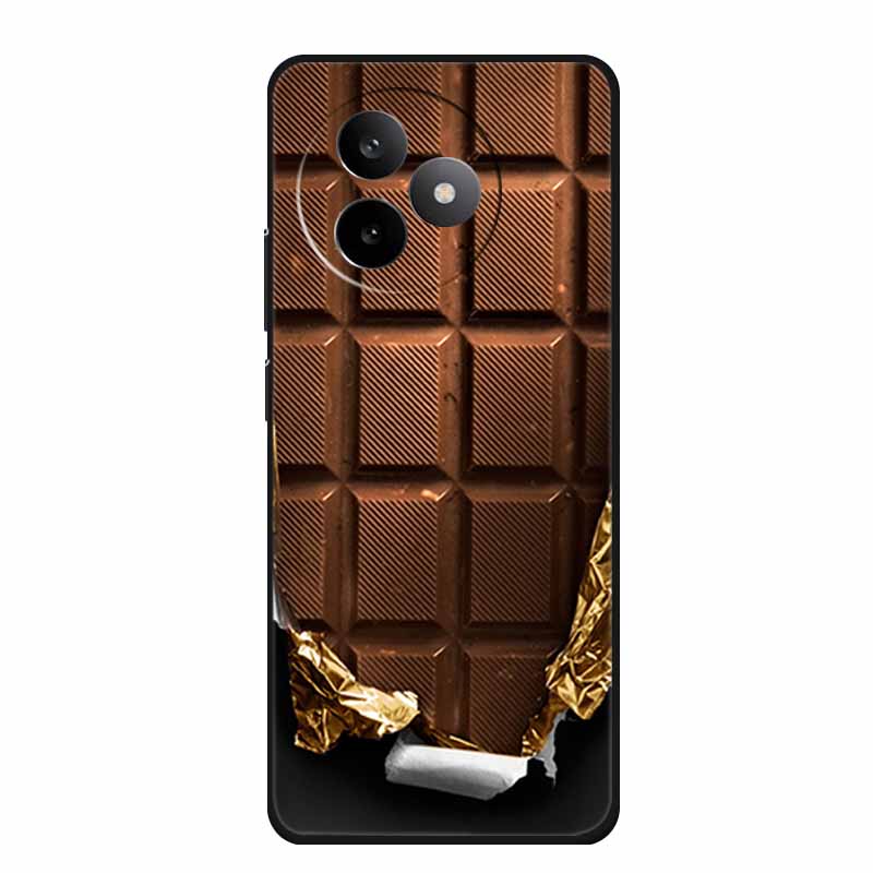 Handyhülle Für Redmi K80 Ultra Rückseitenabdeckung Hülle Stoßfest Schwarz Silikon Weiche Hülle Für Xiaomi Poco M6 4G Redmi 13 4G 5G Hülle
