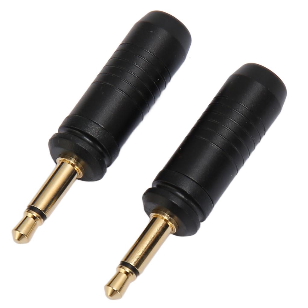 3.5mm Repair Plug Solder Type Gold Plated Replacement Mono Male 3.5mm Plug for   Clear Mg Celestee Stellia