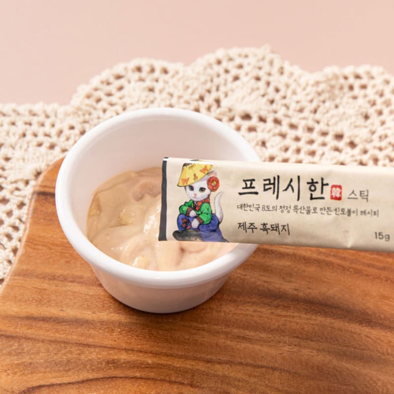 [Pet] Whistle Fresh Sticks 4Pcs Jeju Black Pork