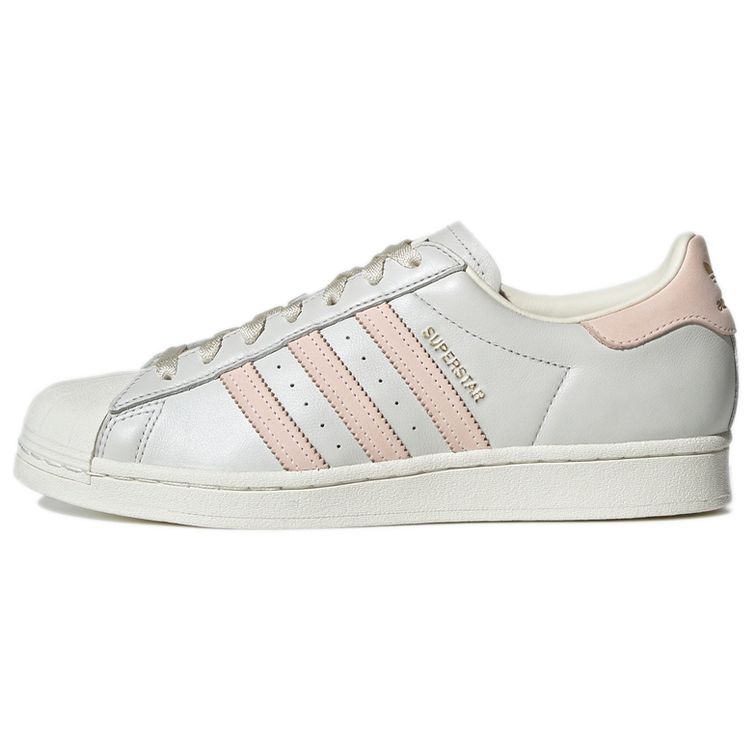 Adidas Originals Superstar Low Top Sneakers Unisex Sneakers Gray Pink H00167