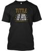 Tuttle The Man Myth Legend S T-Shirt Made In the USA Size To 5XL