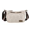 Lizdays Shoulder Bag for Women, Lightweight, with Wallet Function, Natural Gray Beige