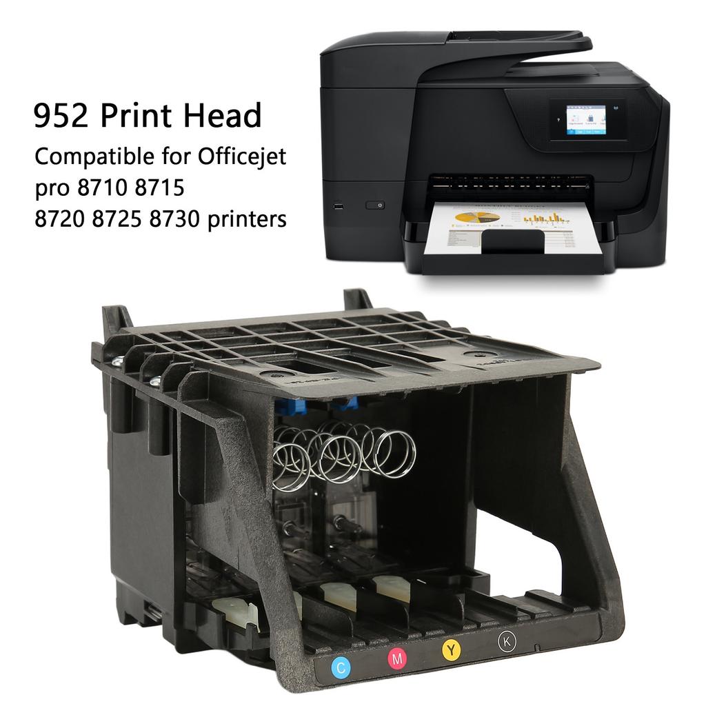 ABS Print Head 952 Print Head for Officejet Pro 8710 8715 8720 8725 8730 Easy To Install ABS Printhead Replacement Printer Parts