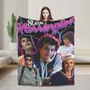 Steve Harrington Blankets  Soft Funny Plush Throw Blanket For Kids Bedroom Flannel Bedspread Bed Cover