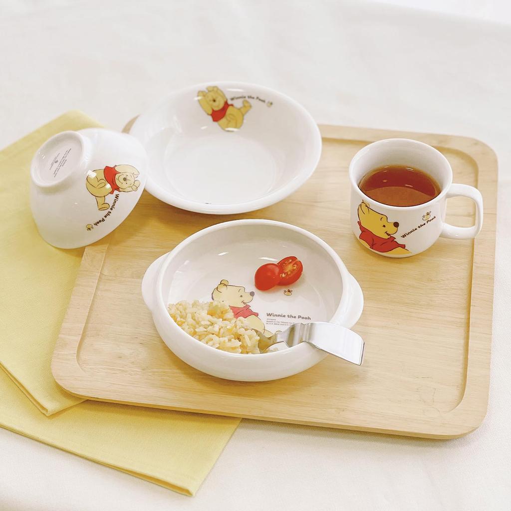 Disney the Curry 18 X 13 Microwave and Dishwasher Character Made In 116123 "Winnie Pooh" Plate, Cm, Safe, Tableware, Children's Tableware, Goods,