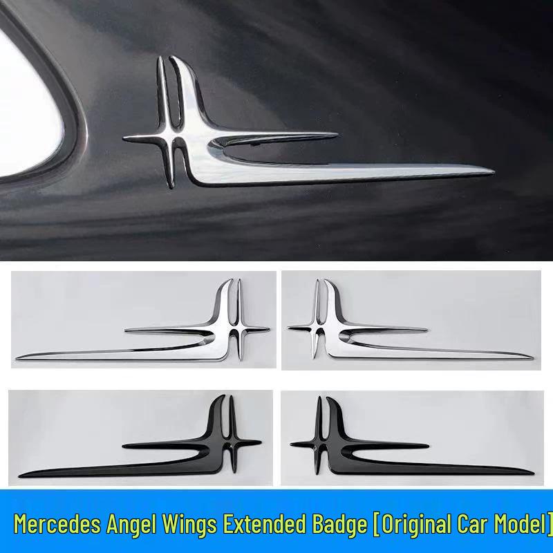 Mercedes-Benz C- & E-Klasse Langversion Seitenlogo Dekorative Autoaufkleber