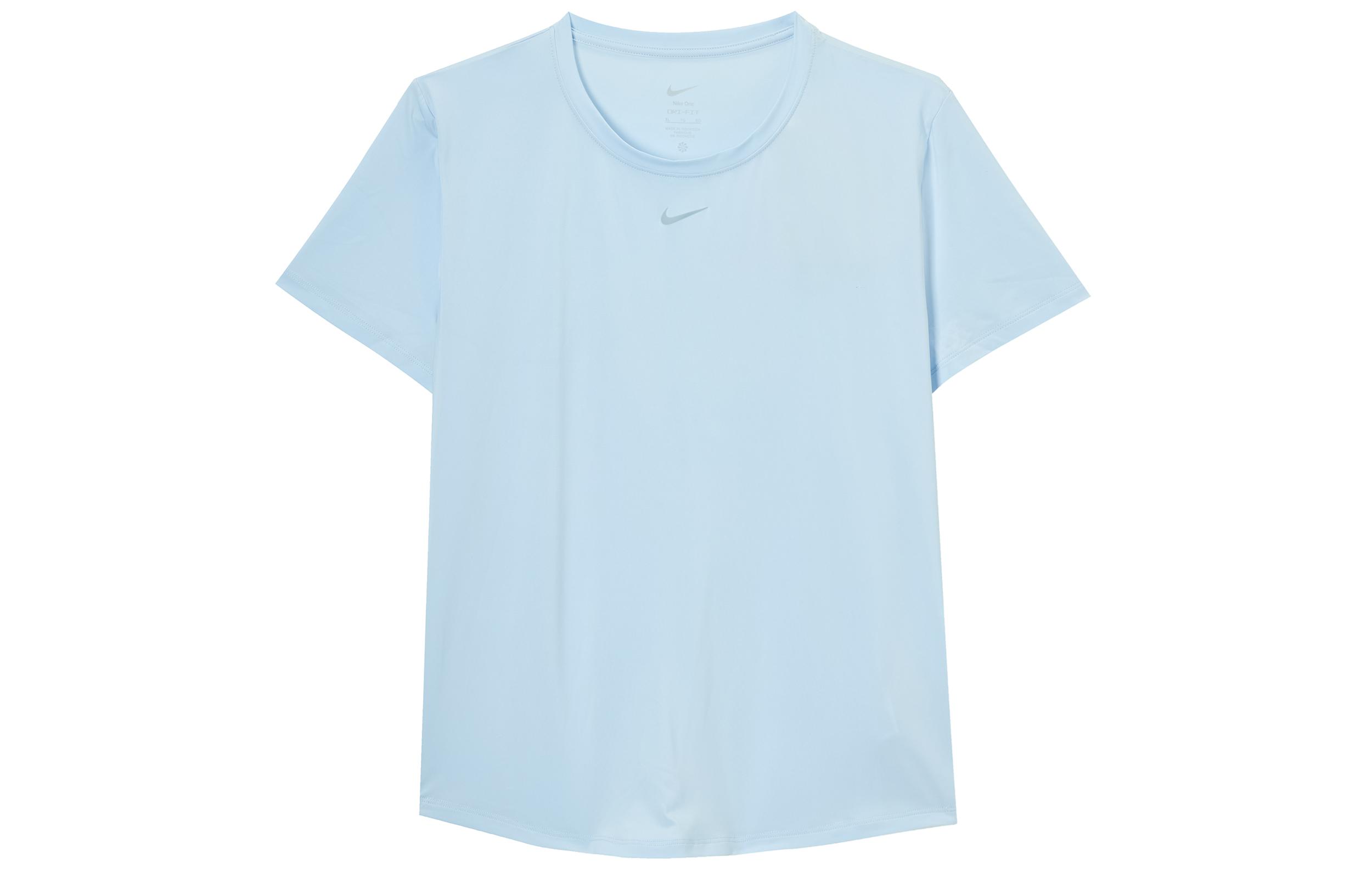 Nike Dri Fit Regular T Shirt Women s Blue FN2799-423 S
