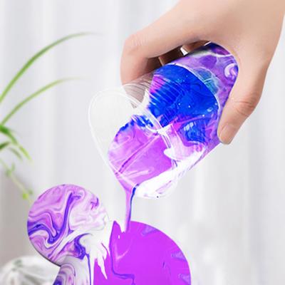 100ML Moda multicolore Opzionale Facile da applicare Pigmento fluido Arte Artigianato Disegno Pittura liquida Forniture scolastiche