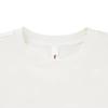 Reebok Plain Drop Shoulder Round Neck Loose Short Sleeve T-Shirt Women Tops Off-White 23RCS416WGW1