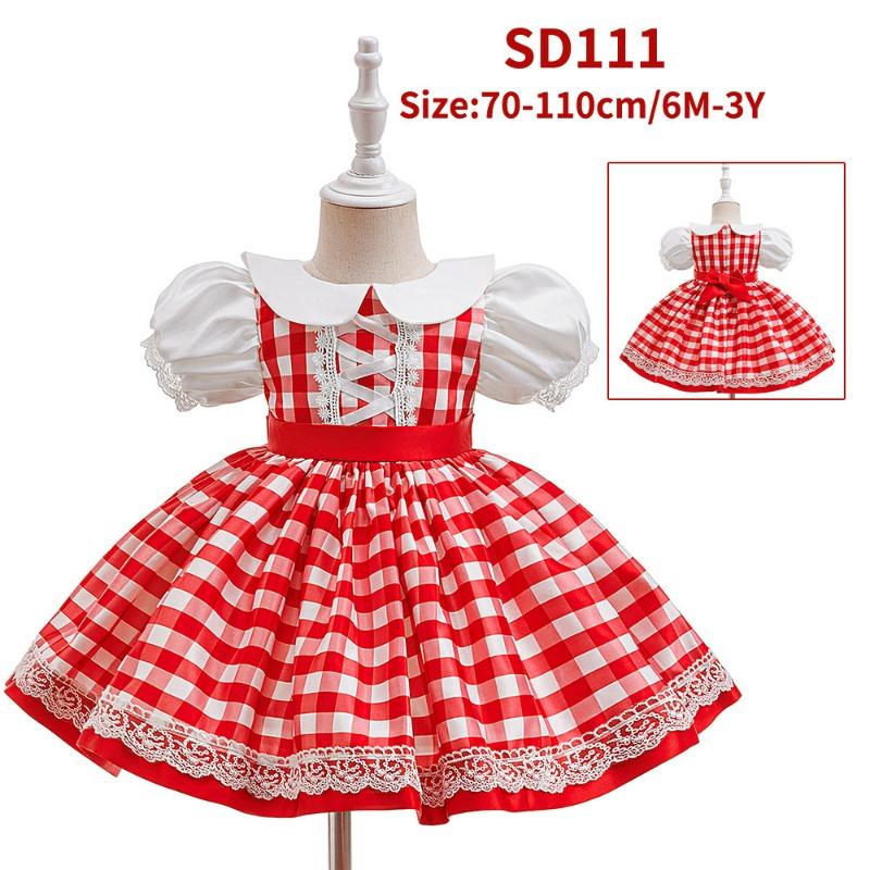 Vestito da piano di Natale per bambine vestito da principessa vestito di Natale vestito da festa