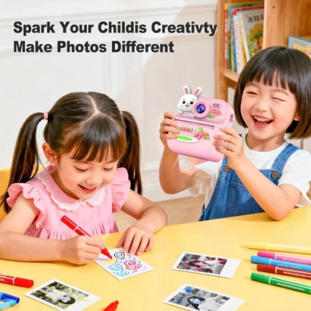 Mini Color Display Mini Thermal Printer Digital Photography Camera Children Video Recorder