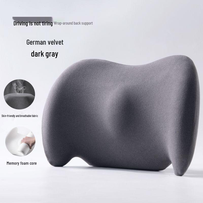 Car Cushion Lumbar Support Seat Back Pad Pillow