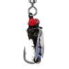 5Pcs Bionic Fishing Baits with Sharp Hook Compact Design Portable Rotatable Saltwater Freshwater Swimbaits Fly Fishing Lures