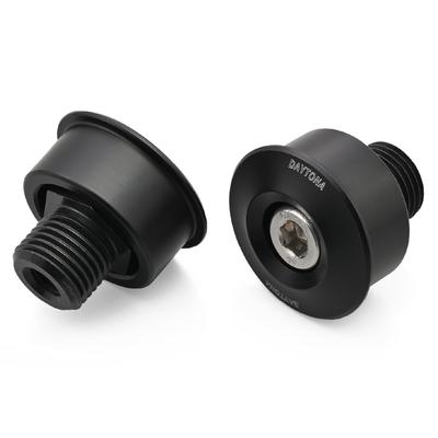 Daytona High Visibility Mirror Motorcycle Bar End Mirror Adapter Left and Right Set Black Motorcycle Mirror 46297 XSR900/GP (22-24)