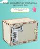 Diy Small Inventions Boys Handmade Mechanical Password Box Science Experiment Educational Tools Intellectual Development
