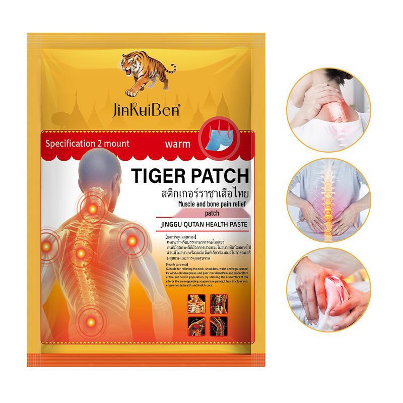 Thailand Tiger Warm Hydrogel Patch for Joint and Muscle Relief