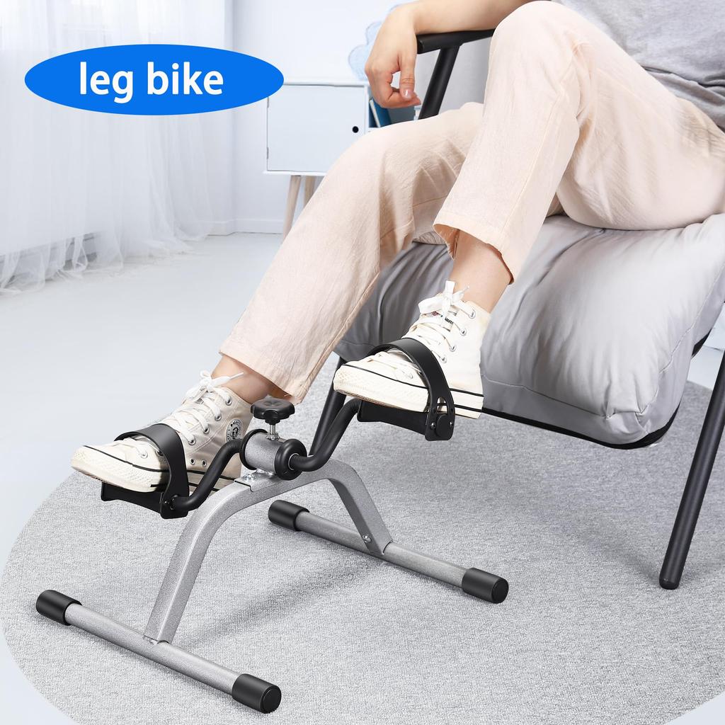 Pedal Exercise Mini Exercise Bike for Leg and Arm Recovery Exercises.