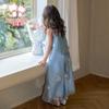 Flo Romy Girls' New Chinese Style Sleeveless Two-Piece Set