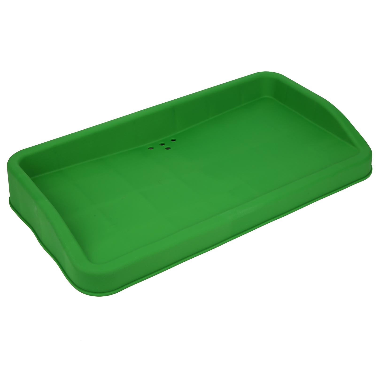 

Golf Rubber Silicon Serve Box Storage Case Ball Tray Container Golfing Supplies Green