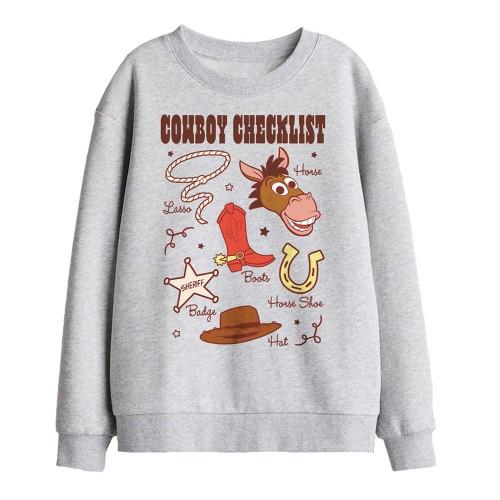 Toy Story Childrens/Kids Cowboy Checklist Sweatshirt
