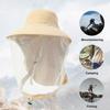 Anti-UV Sports Hat Fishing Insect Protective Cap Breathable Full-Mesh Head Net Hat Camping Hiking Hat Adjustable Unisex Hat