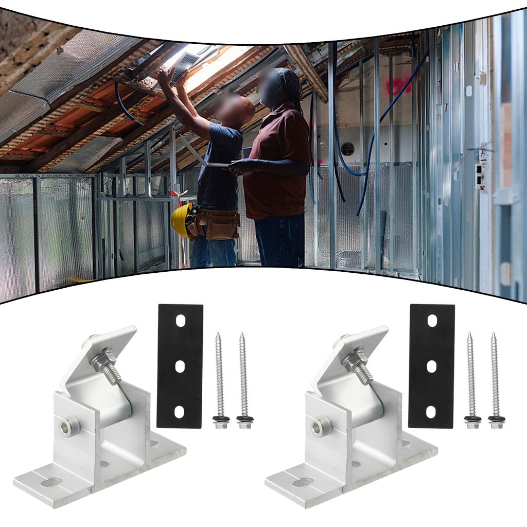 Foot Mount Solar Panel Aluminum Alloy Flexible Kit