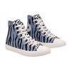 Chuck Taylor All Star Converse High 'Twisted Archive Print - Zebra' 167629F