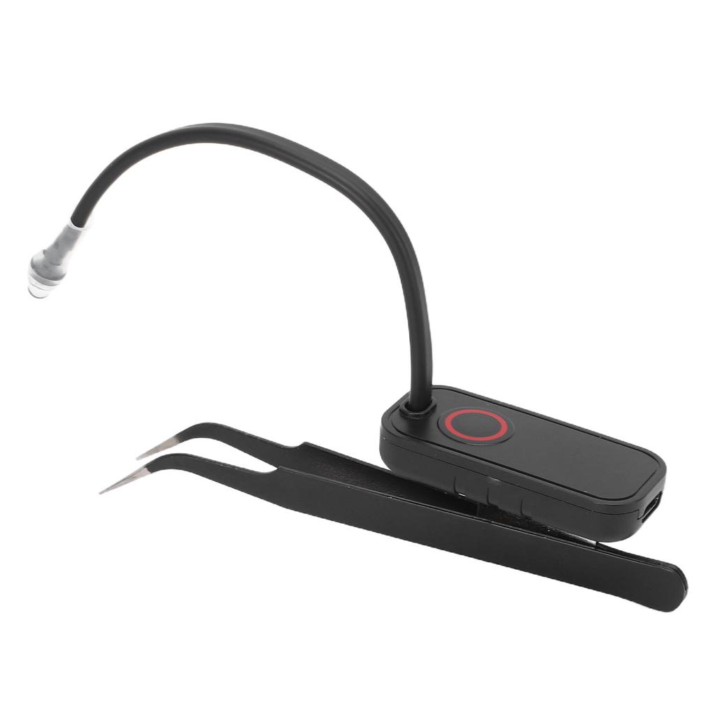 Eyelash Grafting Tweezers Light Lightweight LED Glue Curing Eyelash Extension Light with Tweezers for Beauty Salon