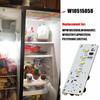 3pcs Refrigerator LED Light Driver Board Kit W10515058+W10515057 for Whirlpool Kenmore Refrigerator LED Light Plate