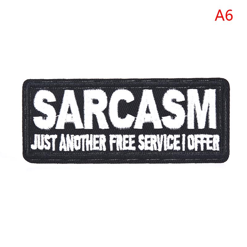 IRON ON PATCH: PATCH NUMBER 3014 BIKER SLOGAN MESSAGE SEW ON IRON ON PATCH: PATCH NUMBER 3014 BIKER SLOGAN MESSAGE SEW ON