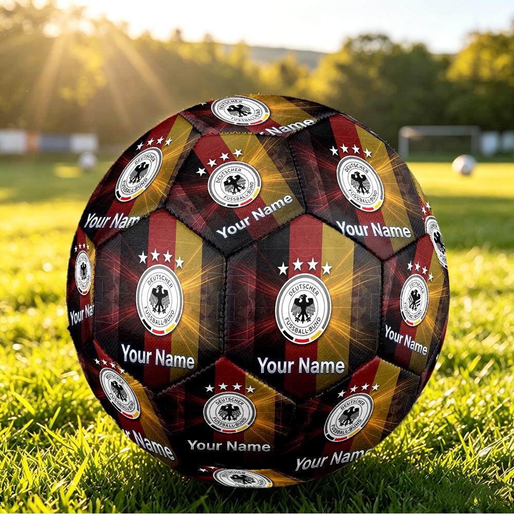 Personalized Size 5 Football Germany National Football Team Pattern Outdoor Game Sports Ball Gift