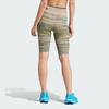 Adidas X Stella McCartney Truestrength Seamless Leggings High-Waisted Yoga Shorts Women Leggings Khaki-Brown IP8337